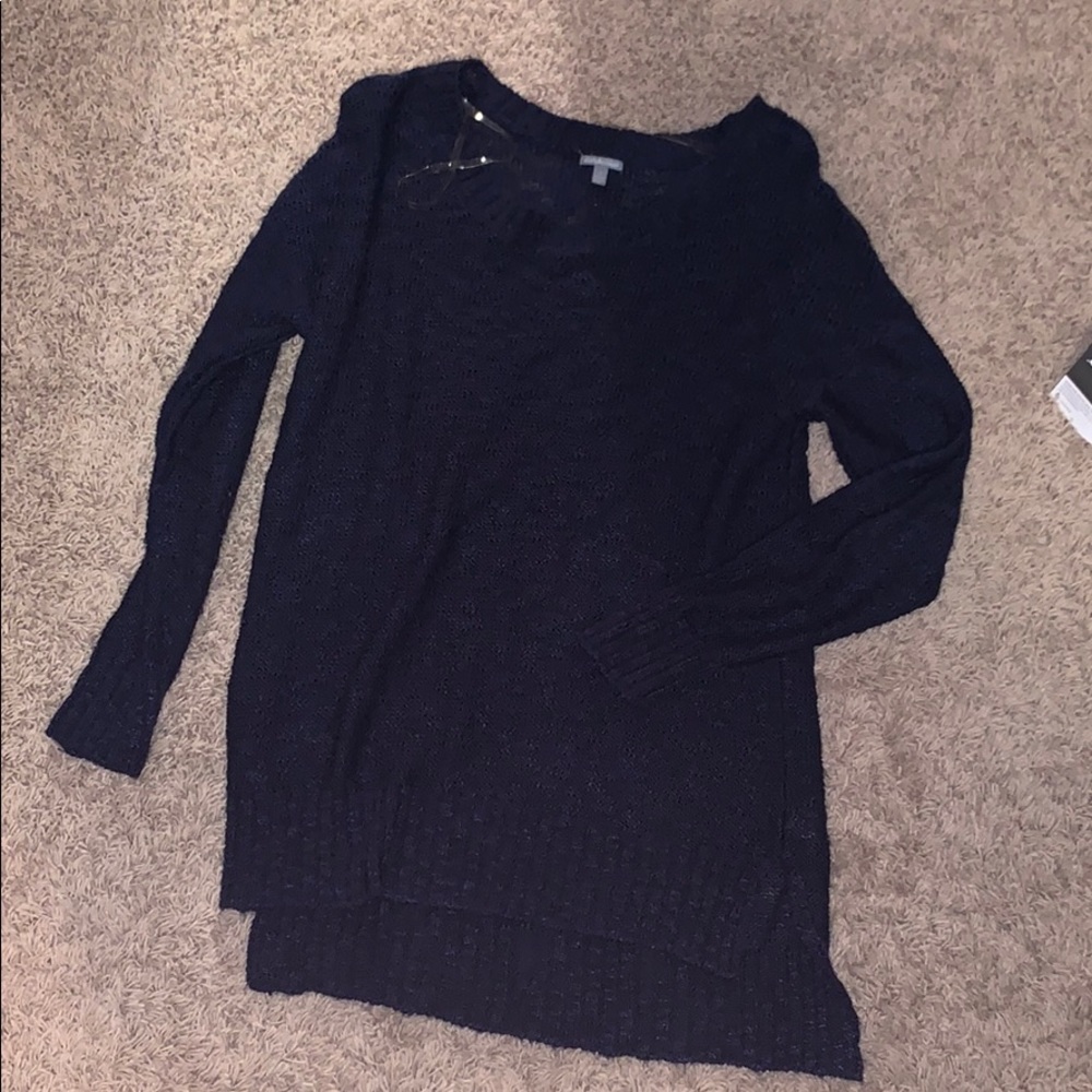 navy blue sweater